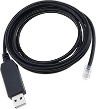 USB to RJ9 Cable Telescope Console Upgrade Cable 1.8m USB to RJ9 Data Transmission Cord Compatible w