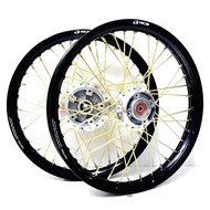 Y15ZR Y16 Set Racing Boy Alloy Rim 160X18 Black, SYS Hub (4HOLE) Chrome, RCB Lidi/Spoke Set No Tyre