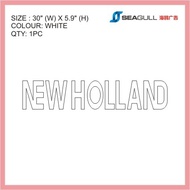 New Holland LB75.B Backhoe Loader Decal Kit Sticker / Pelekat / Crane Body Sticker