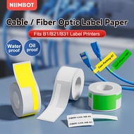 NIIMBOT B1 B2 B21 B31 Printer Sticker Label Thermal Waterproof Server Room Cable Management