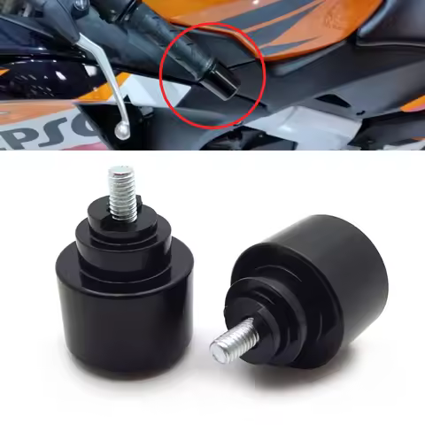 Handlebar Bar Ends For Honda CBR 600RR 125 250 300 500 900RR 929RR 1000RR GL1800 VTR F1/F2/F3/F4/F4i