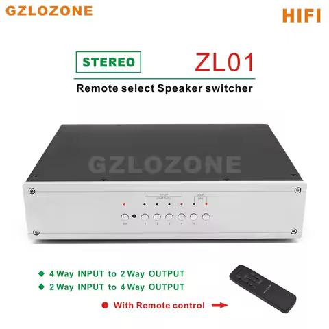 ZL01 Remote Select Speaker Switcher / Amplifier Switcher