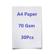 A4 Paper 70Gsm 30Pcs / 50Pcs / 100Pcs