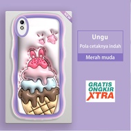 HP Mater.case Redmi 6 6A 7 8 8A K40S 9A 9C 10A 9T 10C 10 5G sofe Phone Case Ice cream pattern conus 