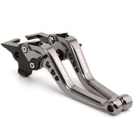 มือเบรกแบบสั้นสองนิ้วสำหรับ Honda Hornet CB1000R ปี 2008-2021 ด้ามจับเบรกคันเร่ง CNC ปรับแต่งได้ ด้า
