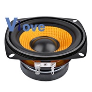 1Pc 4Inch Audio Portable Speaker 4 Ohm 15W Bass Speaker DIY Professional Multimedia Subwoofer Speake