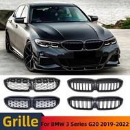 For BMW 3 Series G20 G21 2019-2022 318i 320i 320d 330i 340i 340d Front Bumper Kidney Grille Inlet Gr