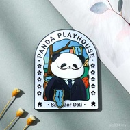 Big Panda Souvenir Art Master Refrigerator Sticker Series Original Tourism Chengdu Metal Free W6XW