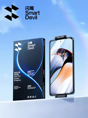 SmartDevil Screen Protector for OnePlus 13 12 11 Soft Protective Film for OnePlus 10 9 Full Cover Fu