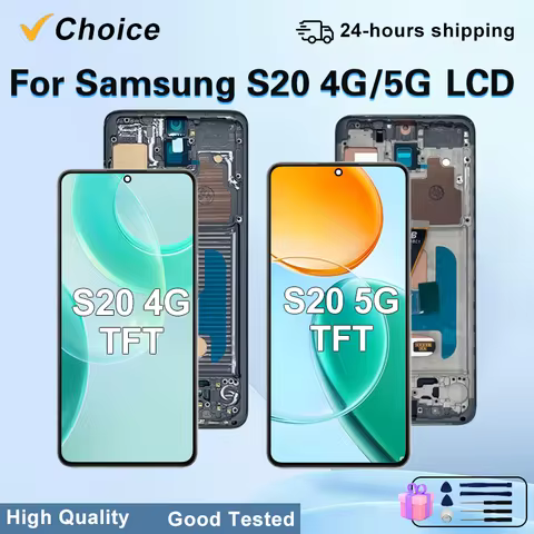 TFT Display For Samsung Galaxy S20 4G LCD Display 3D Touch Screen Digitizer Assembly For Samsung S20
