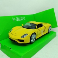 Welly Porche 918 Spyder (Hardtop)