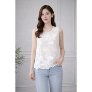 RC86 Lace Sleeveless Shirt