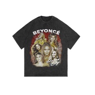 Ossu Official "Beyonce Queen Bey" Regular T-Shirt | Stone Wash | Black Black Black | White White Whi