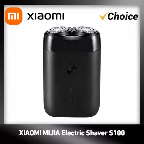 Xiaomi Mijia S100 Electric Shaver IPX7 Waterproof 7200RPM Dual Floating Head Wet/Dry Shaving Type-C