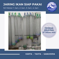 50M Long Fishing Net 1 finger 2 fingers 3 fingers 4 fingers