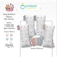 Omiland Hug Bolsters Alpaca Mix Series / Zebra OB59201 OB59202 OB59203 / Baby Bolster / Children's B