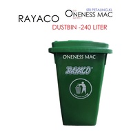 WHEELED DUSTBIN (GREEN) 240L
