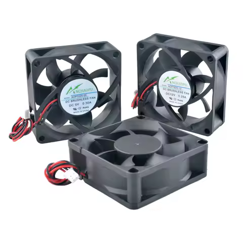 ACP7025 70mm Axial Cooling Fan High-Speed Durable for Servers Power Supplies DC5V/12V/24V Frequency