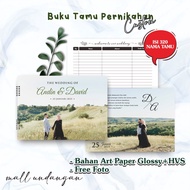 Custom GUEST BOOK / CUSTOM ELEGANT WEDDING GUEST BOOK / WEDDING GUEST BOOK MALL