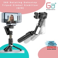 360 Rotating Gimbal Q18 Stabilizer Desktop Following shooting Mode Gimbal Stabilizer Q18 Selfie Stic