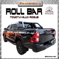 Toyota HIlux Revo Rogue Roll Bar Stainless Steel BLACK 4X4 Besi Belakang