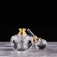 1ml Empty Refillable Perfume Dropper Bottle Vintage Crystal Essential Oil Bottle Car Perfume Bottle 