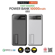 Eloop E53 แบตสำรอง 10000mAh QC 3.0 | PD 20W Power Bank ชาร์จเร็ว Fast Quick Charge ของแท้ Orsen Powe