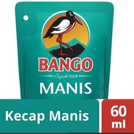 KECAP MANIS BANGO 60ml 84gr REFILL SACHET KECIL POUCH UNILEVER 18ml ECER RENCENG MAKANAN KEBUTUHAN M