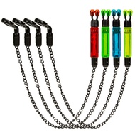 Carp Fishing Swing Indicators Chain Bite Alarm Bobbins with Storage Box Night Fishing Sea Rod Bite S