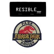 Jurassic Park Ranger IRON ON patch emblem embroidery badge