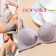 SORELLA BEAUTY FULL CUP BRA FULL FIGURE WITH UNDERWEAR 36D 36E 38D 38E 40D WIRED PLAIN BRA NORMAL FO