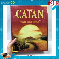 .ของขวัญ Sale!!. การ์ดเกม CATAN Board Game คาทาน บอร์ดเกม เกมโค่นอำนาจ ฉบับภาษาอังกฤษ .สีสันสวยงามสดใส ของเล่น ถูก.