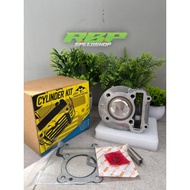 CYLINDER KIT Buring Set 58.5 Non Ceramic Mio 5TL Mio Smile Soul Carburetor & Others By MANTA Racing