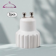 [deevoka] 2x GU10 to GU10 Adapter Lamp Socket Base Bulb Holder Accessory, Converter