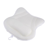 kkala-my [Ande Online] Bath pillow with suction cup at the bottom of bathing 4D mesh SPA headrest (4