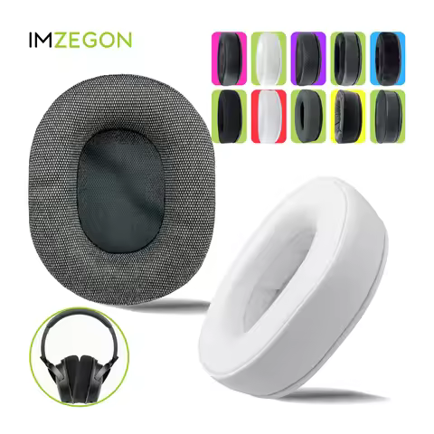 Replacement Ear Edifier H840 IMZEGON Replacement Earpads Headband for Edifier H840 Headphones Ear Cu