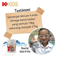 K-Kids Omega 3 Minyak Ikan Original K Link K Kids Vitamin Minyak Ikan