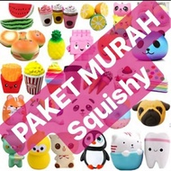 Squishy economical package 5 pcs cheap squishy cute squishy ice cream squishy bread squishy animal s