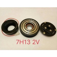 PROTON WIRA 1.5 1.3 ISWARA SANDEN 7H13 8903 SD 2A MAGNET CLUTCH SET AIRCOND PULLEY COMPRESSOR CLUTCH
