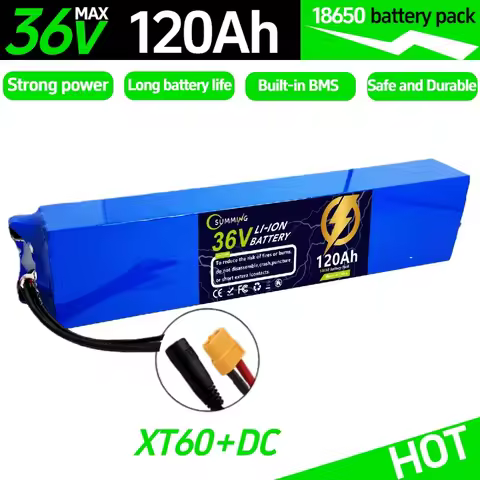 10s3p 36v battery pack scooter 120Ah, For Xiaomi M365 M365pro Electric scooter battery, Long cycle l