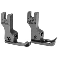 2pcs CL1/32N CR1/32N Industrial Sewing Machine Presser Foot, High-Shank Steel Edge Guide Foot, For C