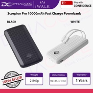 iWALK Scorpion Pro 10000mAh Fast Charge Powerbank - BLACK / WHITE