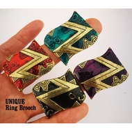Unique Ring Brooch for Bawal & Shawl