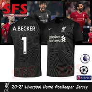 【SFS】Top Quality LIVERPOOL GOALKEEPER Jersey Football Shirt 20-21