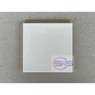 SKS Guocera Mosaic Glossy White Plain Glazed Tiles 150mm(6”) x 150mm(6”) Jubin Putih