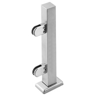 Tiang Railing Kaca Railing Tangga Stainless 304 Topless Doff Braket