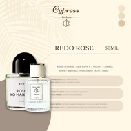 Cypress Perfume REDO ROSE【Inspired Byredo Rose】Long Lasting Eau De Parfum 10/50/100ML