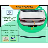 Volkswagen Passat B7 Sedan Rear Spoiler Material Fiber (FRP) Without Paint