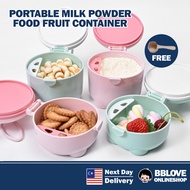 (BPA FREE) 280ml 180ml Baby Milk Powder Container Airtight Portable Food Container Food Storage With