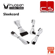 Invasion Sleekcord Sleeved Extension Cables - Black / Black-Gold / White